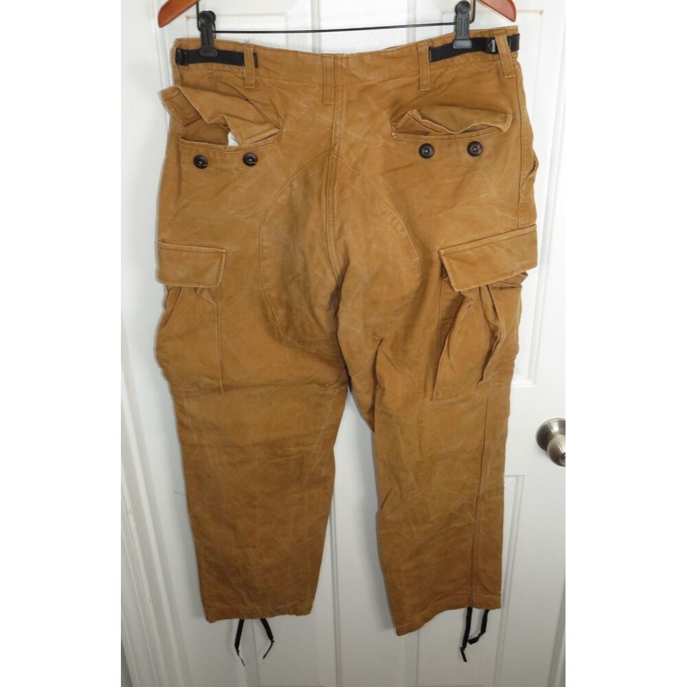 Army Combat Uniform Trousers Pants Duck Canvas 90s Paratrooper Medium R 32 x 30